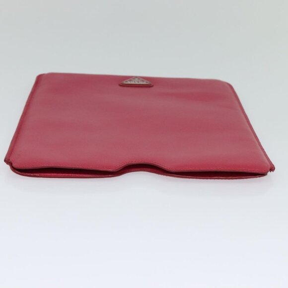 PRADA iPad Case Safiano leather Pink Auth ac3551 - Picture 5 of 11
